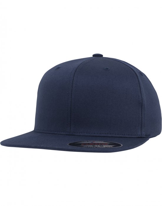 Шапка с козирка в тъмносиньо Flexfit Flat Visor, Urban Classics, Шапки с козирка - Complex.bg