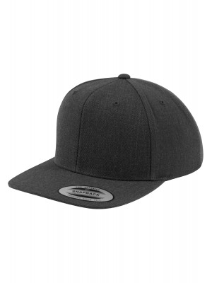 Шапка с козирка в тъмносиво Classic Snapback
