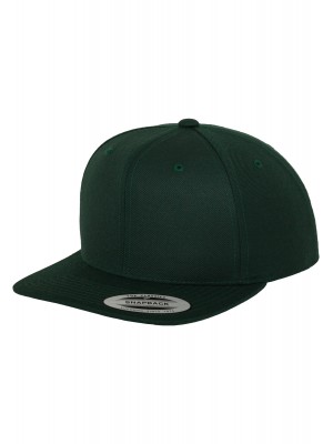 Шапка с козирка в тъмнозелено Classic Snapback   Шапка с козирка в тъмнозелено Classic Snapback