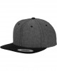 Шапка с козирка в цвят графит Chambray-Suede Snapback, Urban Classics, Шапки с козирка - Complex.bg