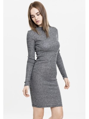 Сива рокля рипс Urban Classics