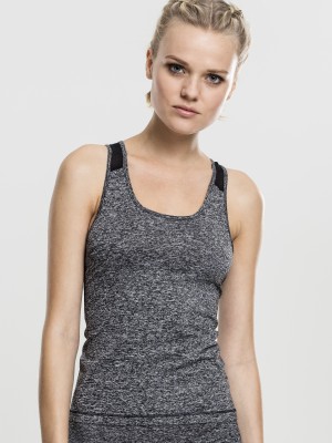 Спортен тъмносив топ Urban Classics Active 