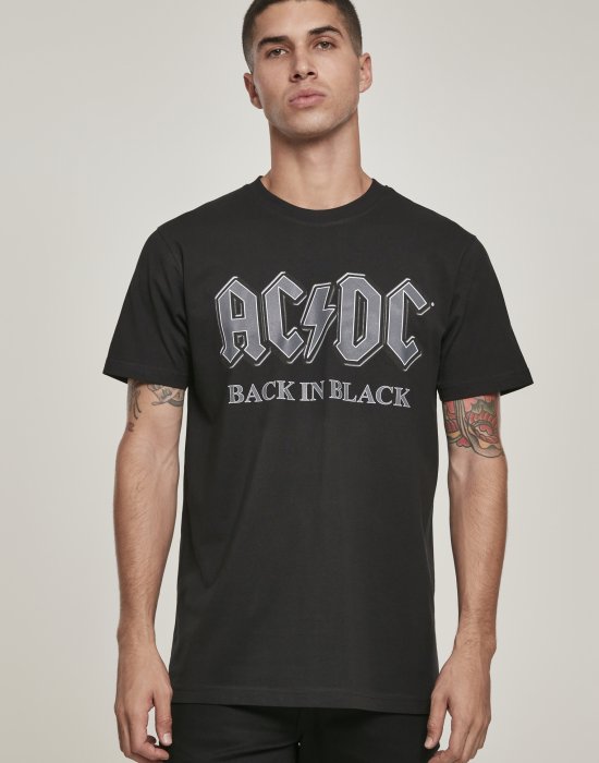 Тениска ACDC Back In Black, MERCHCODE, Тениски - Complex.bg