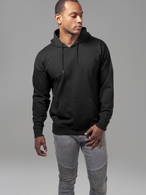 Уголемен мъжки черен суичър Oversized Urban Classics