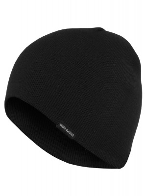 Зимна бийни шапка в черно Urban Classics Beanie