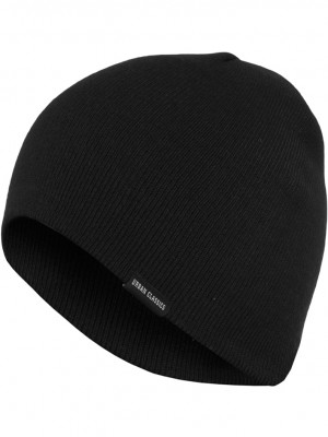 Зимна бийни шапка в черно Urban Classics Beanie
