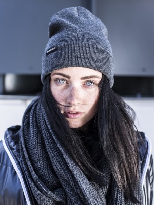 Зимна шапка Бийни тъмносива Urban Classics Beanie TB811