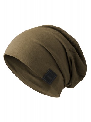 Зимна тъмнозелена шапка бийни MSTRDS Beanie olive