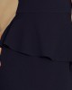 Елегантна миди рокля в тъмносин цвят 192-4, Numoco, Миди рокли - Complex.bg