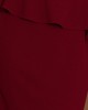 Елегантна миди рокля в цвят бордо 192-6, Numoco, Миди рокли - Complex.bg