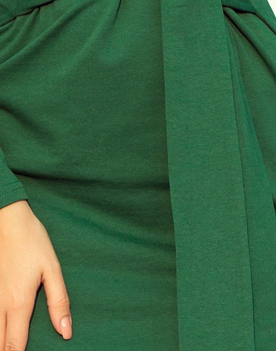 Ежедневна къса рокля в зелено 209-2, Numoco, Къси рокли - Complex.bg