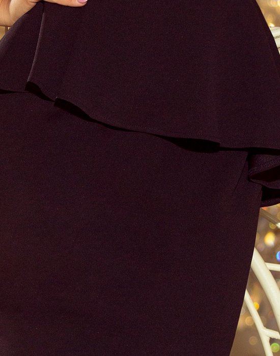 Елегантна миди рокля в черен цвят 192-3, Numoco, Миди рокли - Complex.bg