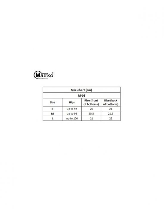 Плажни бикини в тъмносиньо Gigi M-03-2-7, Marko, Бански - Complex.bg