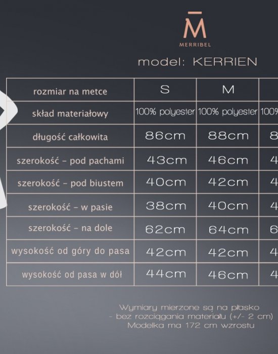 Елегантна къса рокля в кафяво Kerrien, Merribel, Къси рокли - Complex.bg