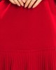 Красива рокля в червен цвят 228-3, Numoco, Къси рокли - Complex.bg