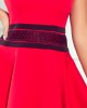 Елегантна червена рокля 261-1, Numoco, Миди рокли - Complex.bg