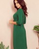 Дамска рокля в зелен цвят 255-2, Numoco, Миди рокли - Complex.bg