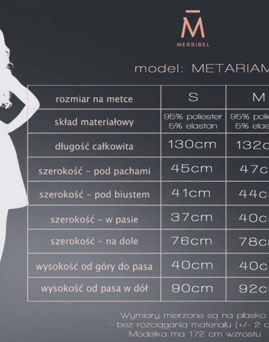 Асиметрична ефирна рокля Metariam, Merribel, Миди рокли - Complex.bg