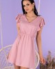 Лятна мини рокля в розов цвят Lauream, Merribel, Къси рокли - Complex.bg