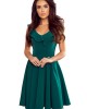 Елегантна рокля в зелен цвят 307-2, Numoco, Миди рокли - Complex.bg