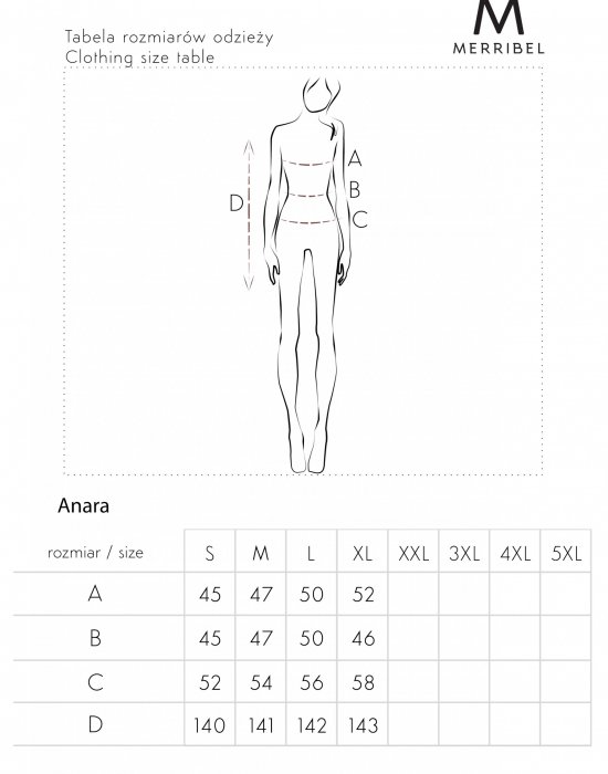 Дълга рокля в бежов цвят Anara, Merribel, Дълги рокли - Complex.bg