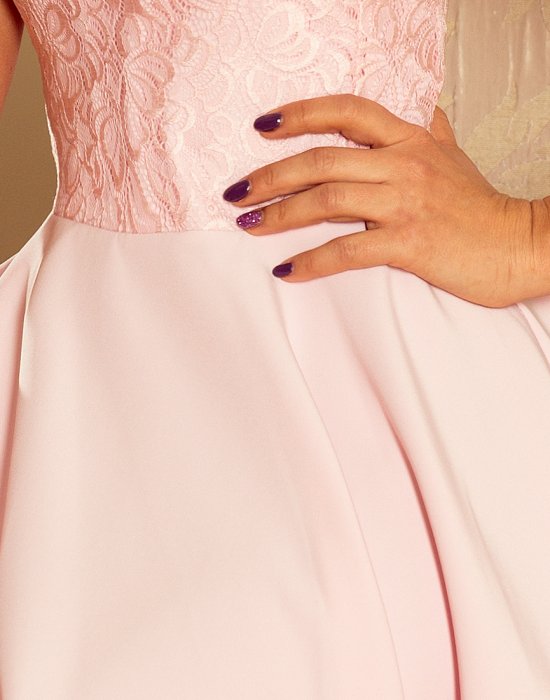 Елегантна мини рокля в розово 157-4, Numoco, Дрехи - Complex.bg