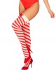 Коледни чорапи на червени и бели ивици Kissmas, Obsessive, Коледни - Complex.bg
