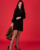 Мрежест чорапогащник в черен цвят Zaris, LivCo Corsetti Fashion, Чорапогащи - Complex.bg