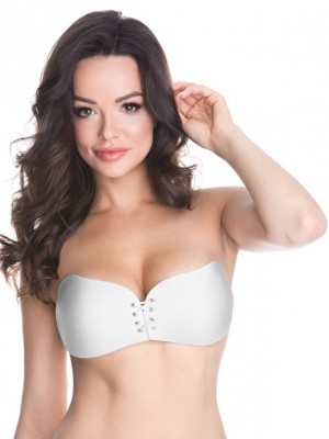 Сутиен със залепващи силиконови чашки WOW!