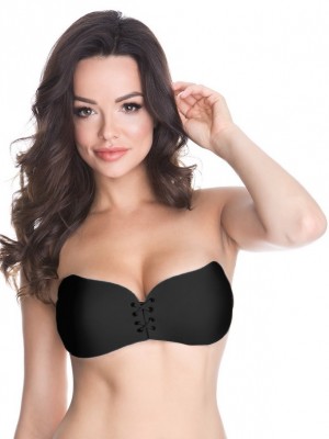 Сутиен със залепващи силиконови чашки WOW!