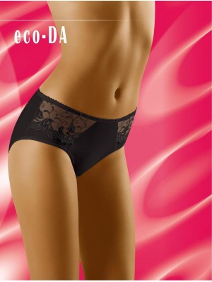Бикини с висока талия в черно Eco Da