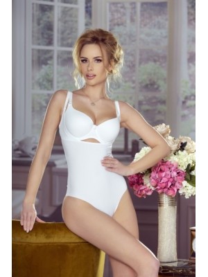 Моделиращо бежово боди Vincenta