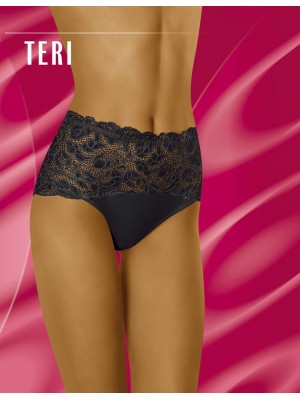 Дантелени бикини в черен цвят Teri