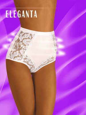 Моделиращи бикини в бял цвят Eleganta