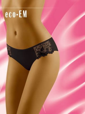 Гладки бикини в черно Eco-Em