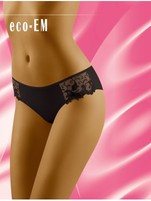 Гладки бикини в черно Eco-Em