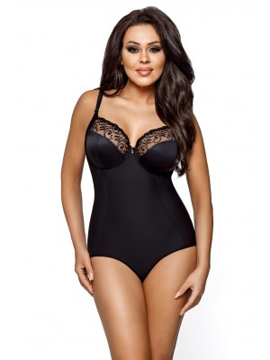 Елегантно черно боди 013