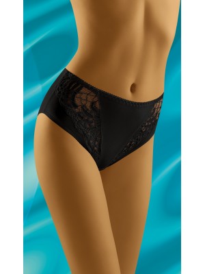 Бикини с висока талия в черно Eco Ga