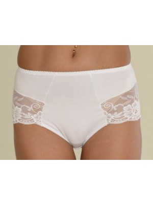 Бикини с висока талия в бял цвят INESS 530