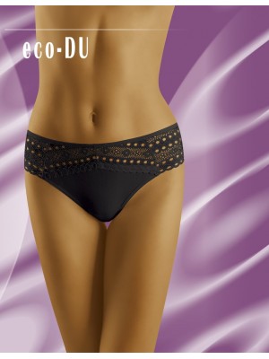 Дантелени черни бикини Eco Du