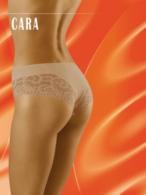 Дантелени бикини в бежово Cara