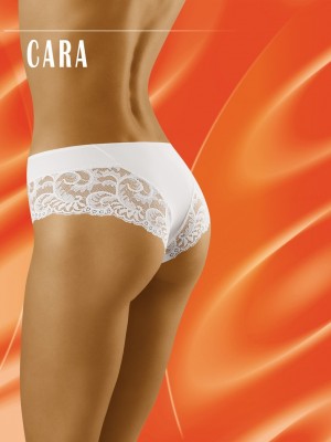 Дантелени бикини в бяло Cara