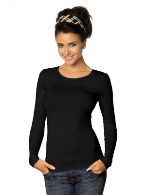 Дамска блуза в черен цвят