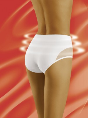 Моделиращи бикини с висока талия в бяло Adapta