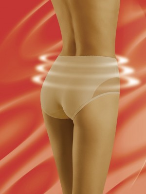 Моделиращи бикини с висока талия в бежово Adapta