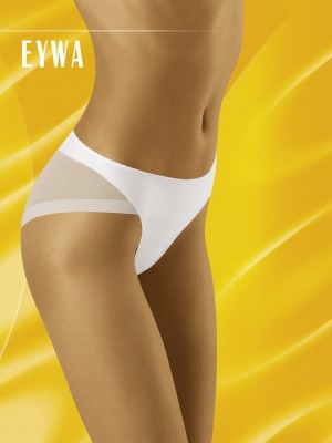 Гладки бикини в бял цвят Eywa
