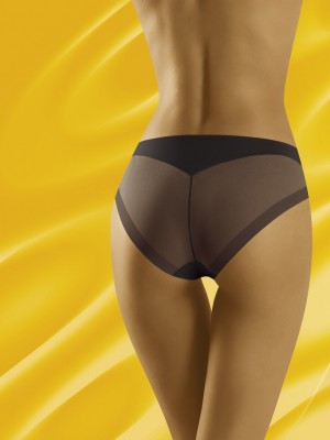 Гладки бикини в черен цвят Eywa