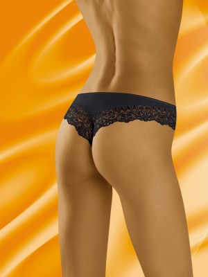 Прашки в черен цвят с дантела Sirtaka