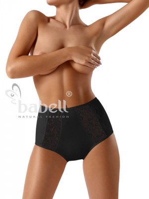 Бикини с висока талия в черен цвят