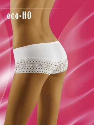 Дамски бели боксерки Eco Ho
